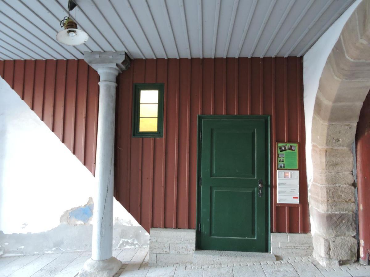 Apartmán Turmstueble Im Torhaus Von 1545 Burgbernheim Exteriér fotografie