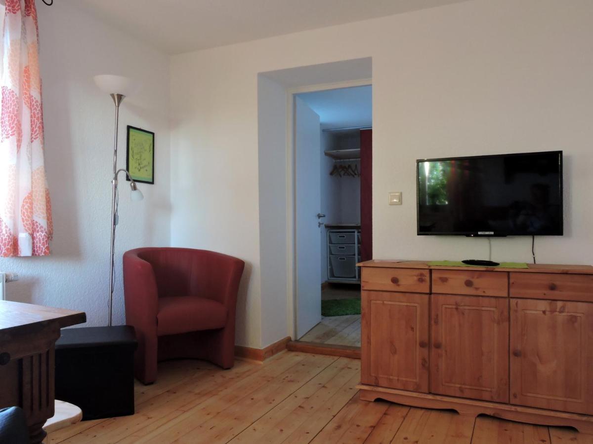 Apartmán Turmstueble Im Torhaus Von 1545 Burgbernheim Exteriér fotografie